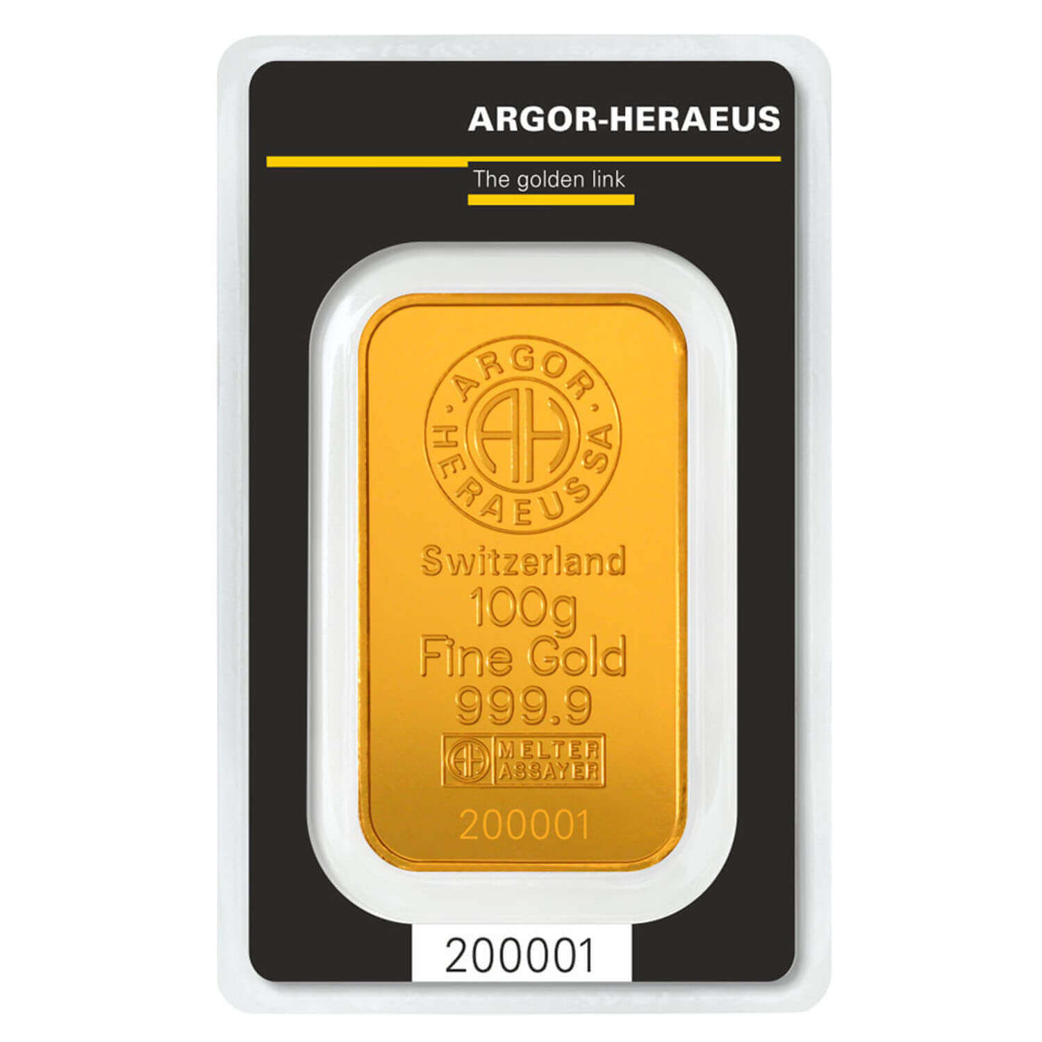 Zlatne poluge od 100 grama